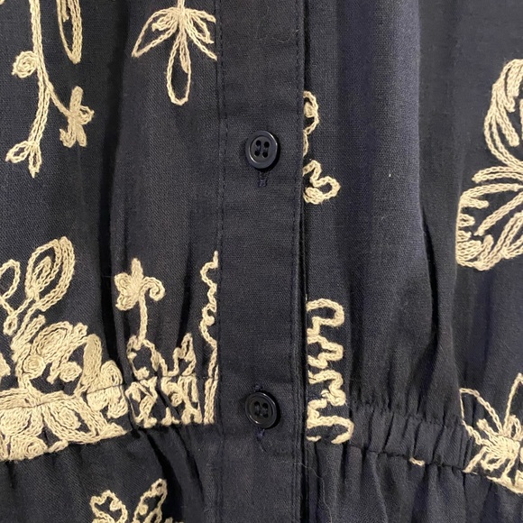 EUC Westport 1969 button down shirt dress/cover up SZ 16 - Picture 7 of 7